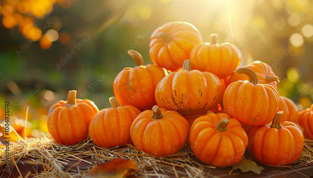 small-pumpkins-picnic-table-autumn-decoration small-pumpkins-picnic-table-autumn-decoration