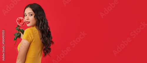 Young Asian woman with beau...