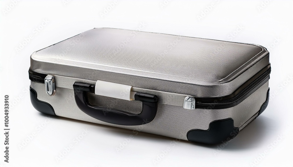 Small suitcase packaging with realistic mockup isolated set for a woman's personal accessory Small suitcase packaging with realistic mockup isolated set for a woman's personal accessory