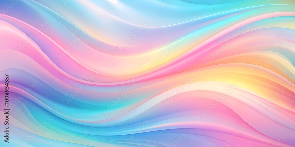 colorful abstract art featuring smooth waves in blue, purple, and yellow tones colorful abstract art featuring smooth waves in blue, purple, and yellow tones