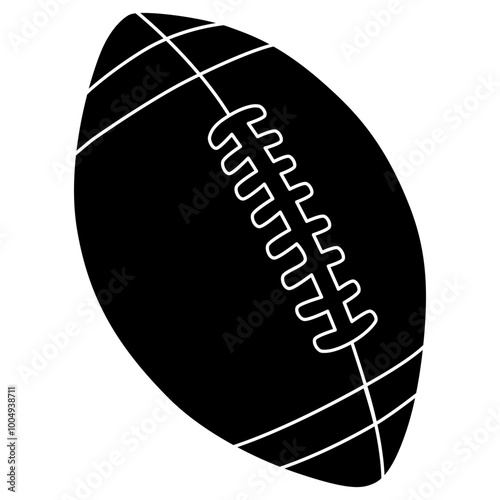 Football Ball Silhouette