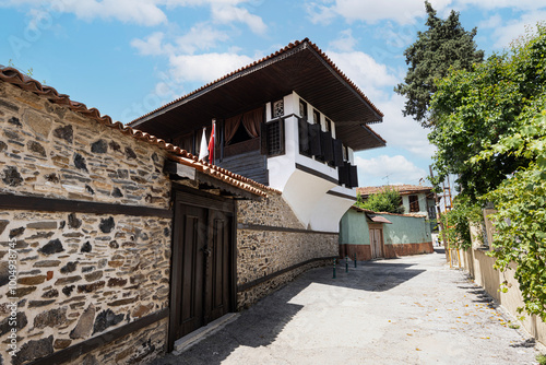  Kula houses are wooden houses called TURKISH HOUSES, which we encounter in almost every region under the 18th century Ottoman Empire. Kula, Manisa, Turkey.