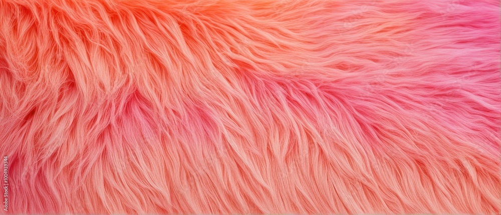 Fototapeta premium Abstract Pink and Orange Fur Texture