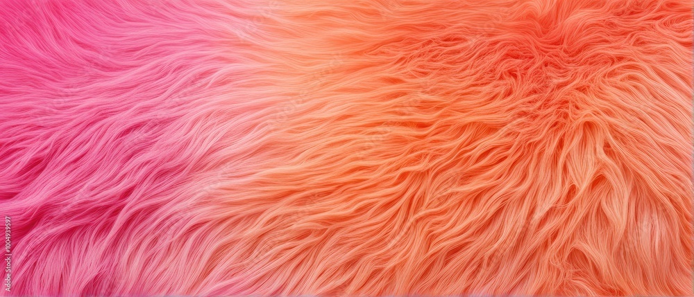 Abstract Pink and Orange Furry Texture Abstract Pink and Orange Furry Texture