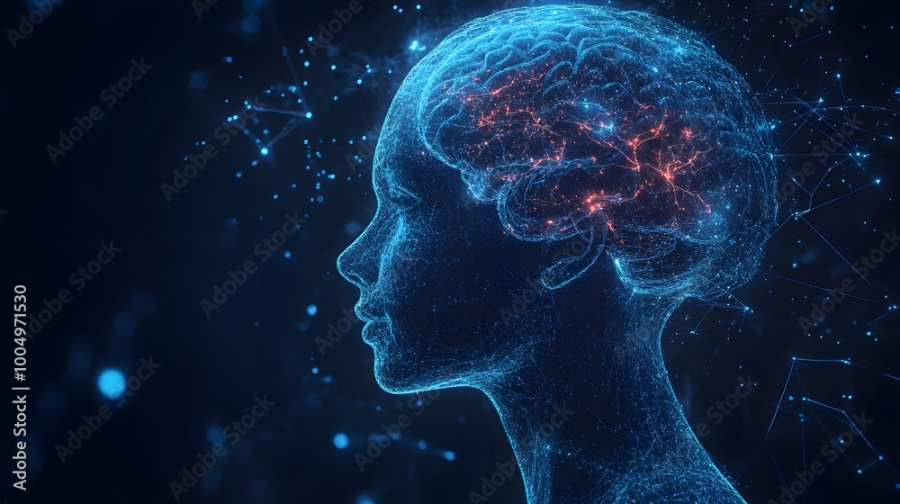 Augmented reality integrated with an AI-enhanced brain, robotic AI brain components, holographic interface, neural pathways illuminated, futuristic vision Augmented reality integrated with an AI-enhanced brain, robotic AI brain components, holographic interface, neural pathways illuminated, futuristic vision