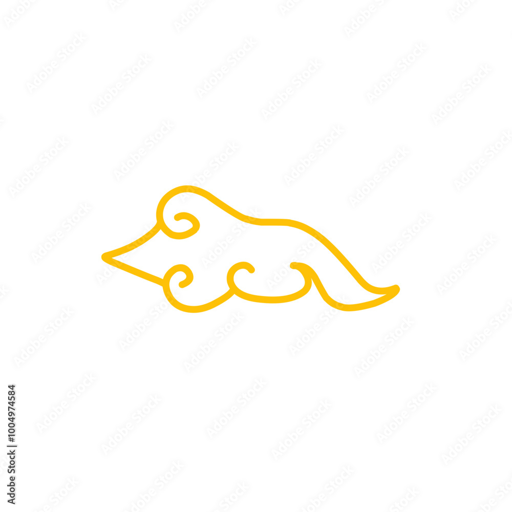 chinese cloud line elements chinese cloud line elements