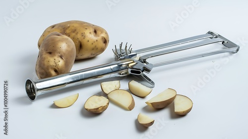 potato piler on the table photo