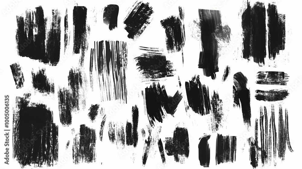 Various charcoal doodle, drawn scribble, texture illustration. Charcoal Sketch. Illustration Various charcoal doodle, drawn scribble, texture illustration. Charcoal Sketch. Illustration