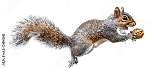 Wallpaper Mural An energetic squirrel with a bushy tail Torontodigital.ca