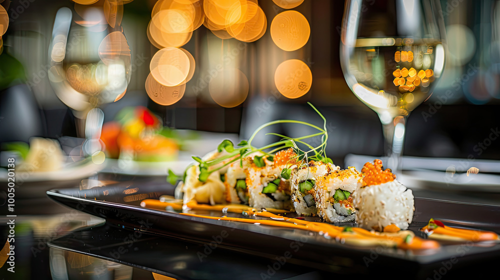 Tempura Sushi, and Pad Thai. Tempura Sushi, and Pad Thai.