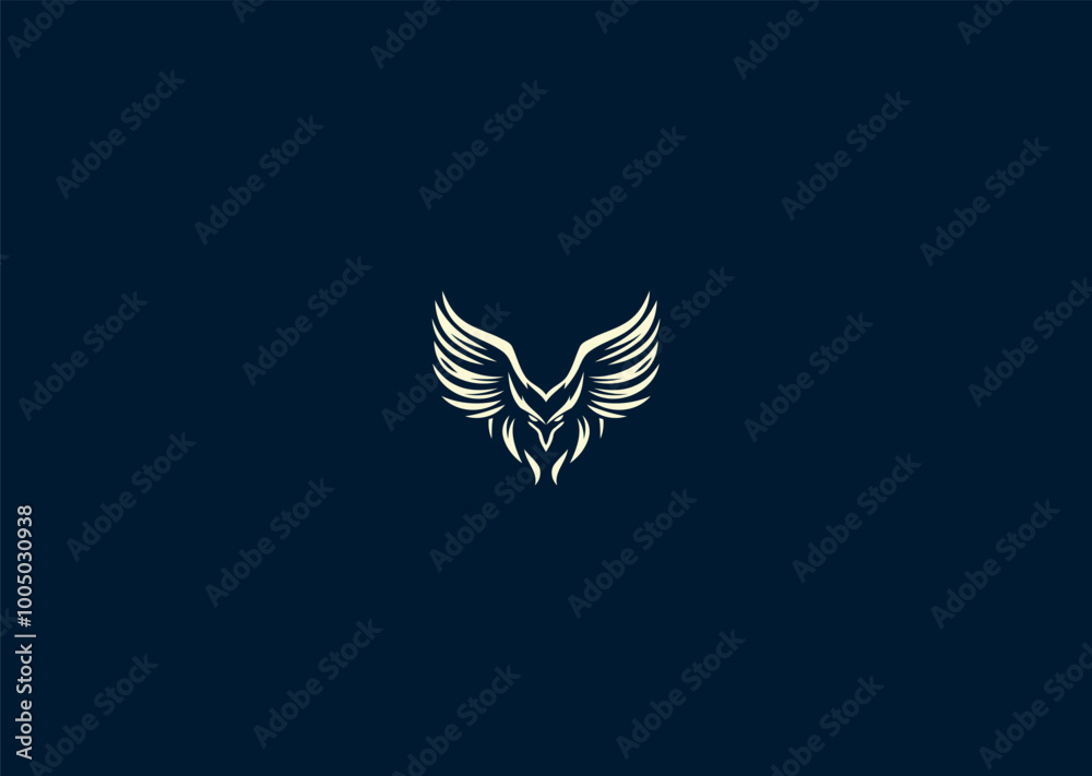 Obraz premium Vector illustration of Eagle Logo Design