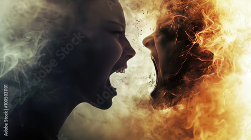 A comparison of panic versus fear, emphasizing how panic is an extreme and sudden reaction to fear.