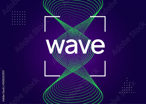 Music Banner. Violet Discotheque Poster. Sound Trance Template. Blue Dj Magazine. Festival Vector. Night Club Flyer. Nightclub Radio Invitation. Green Music Banner