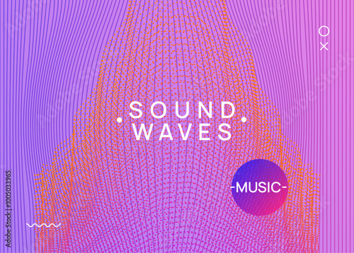 Edm Flyer. Violet Music Background. Pink Discotheque Magazine. Techno Concert Template. Electro Cover. Dj Event. Electronic Disco Illustration. Blue Edm Flyer
