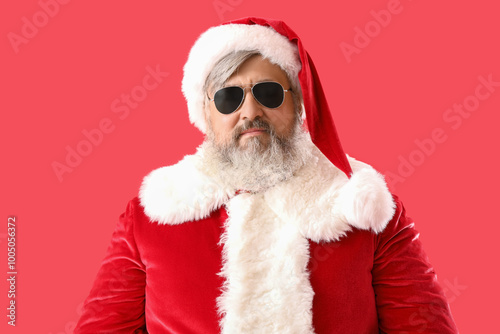 Cool Santa Claus in sunglas...