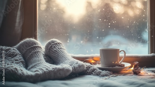 Cozy Winter Afternoon by the Window