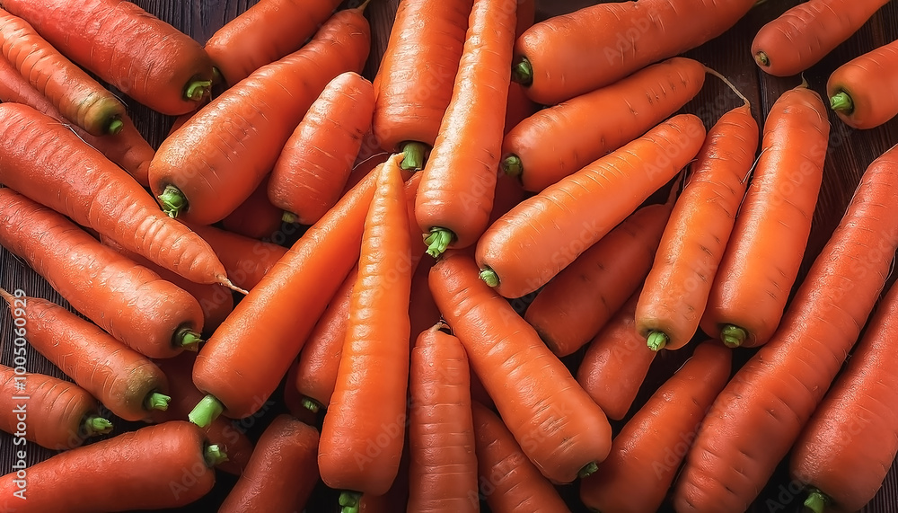 A pile carrots on a white background A pile carrots on a white background