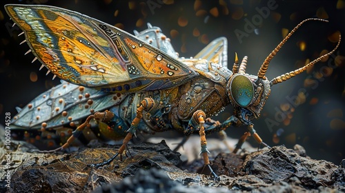 A Detailed Look at a Fantasy Insect
