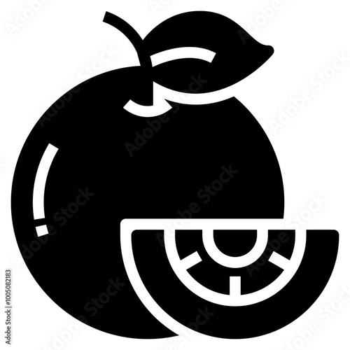 Orange Fruit Icon