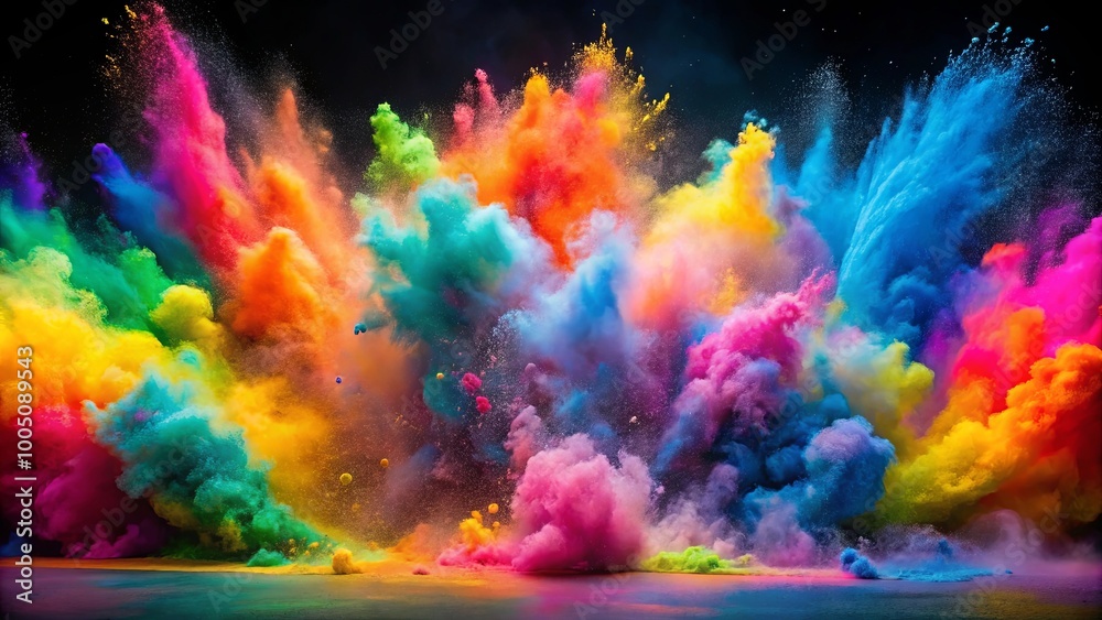 A Symphony of Colors An Explosion of Vibrant Hues in a Spectacular Display of Dynamic Movement A Symphony of Colors An Explosion of Vibrant Hues in a Spectacular Display of Dynamic Movement