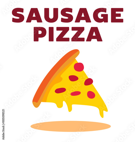 Happy National Sausage Pizza Day with delicious pizza
