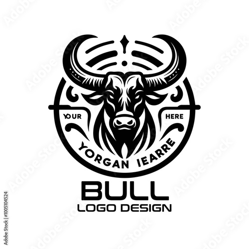 Bull Vector Logo Design