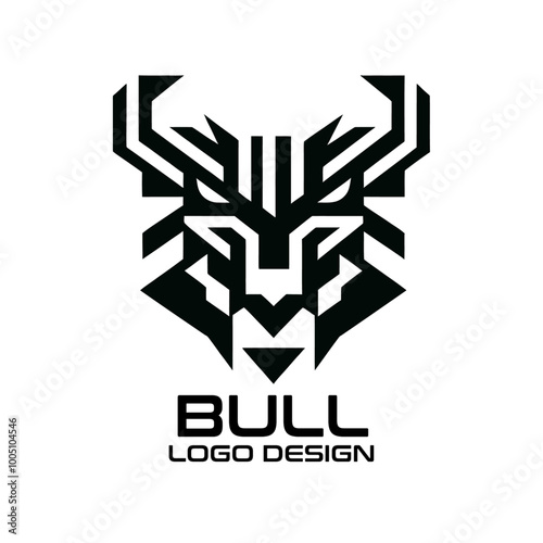 Bull Vector Logo Design