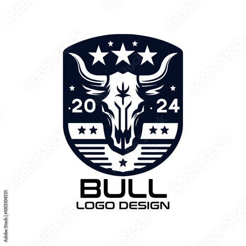 Bull Vector Logo Design