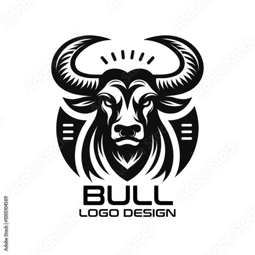 Bull Vector Logo Design