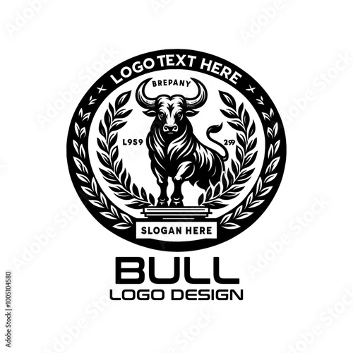 Bull Vector Logo Design