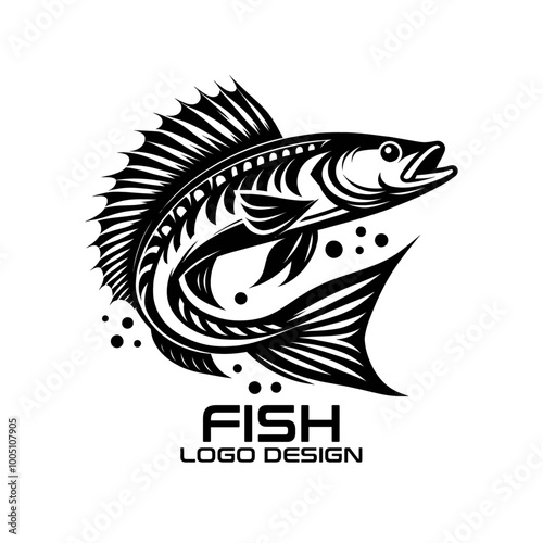 Fish Vector Logo Design