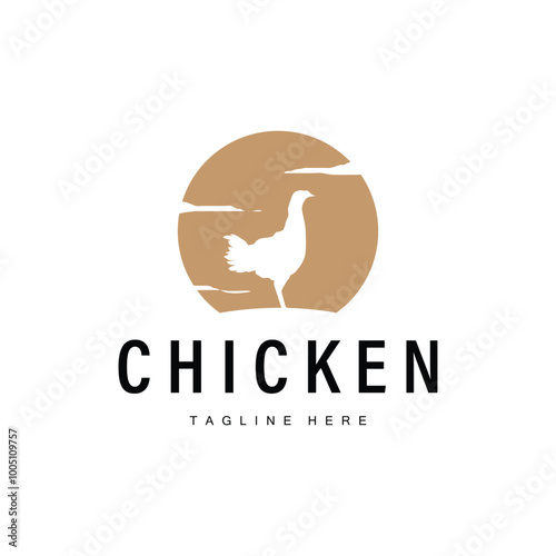 Chicken logo farm animal livestock chicken farm design fried chicken restaurant