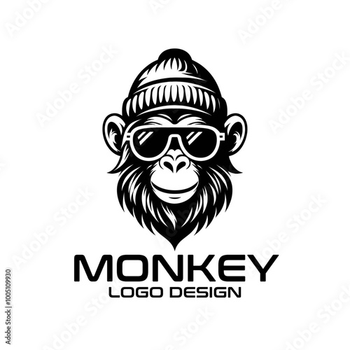 Monkey Vector Logo Design