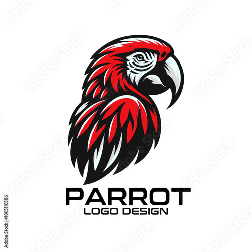 Parrot Vector Logo Design