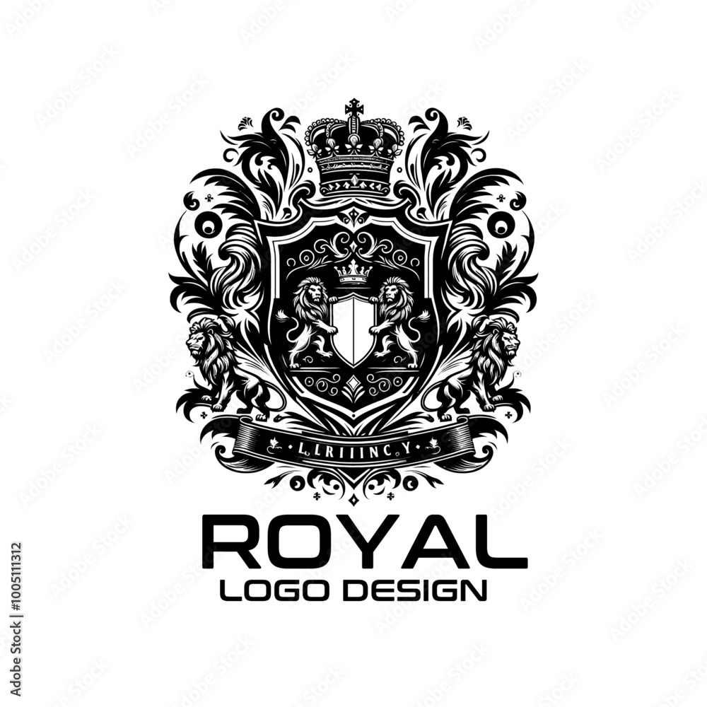 Royal Vector Logo Design Royal Vector Logo Design