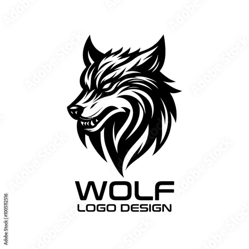 Wolf Vector Logo Design