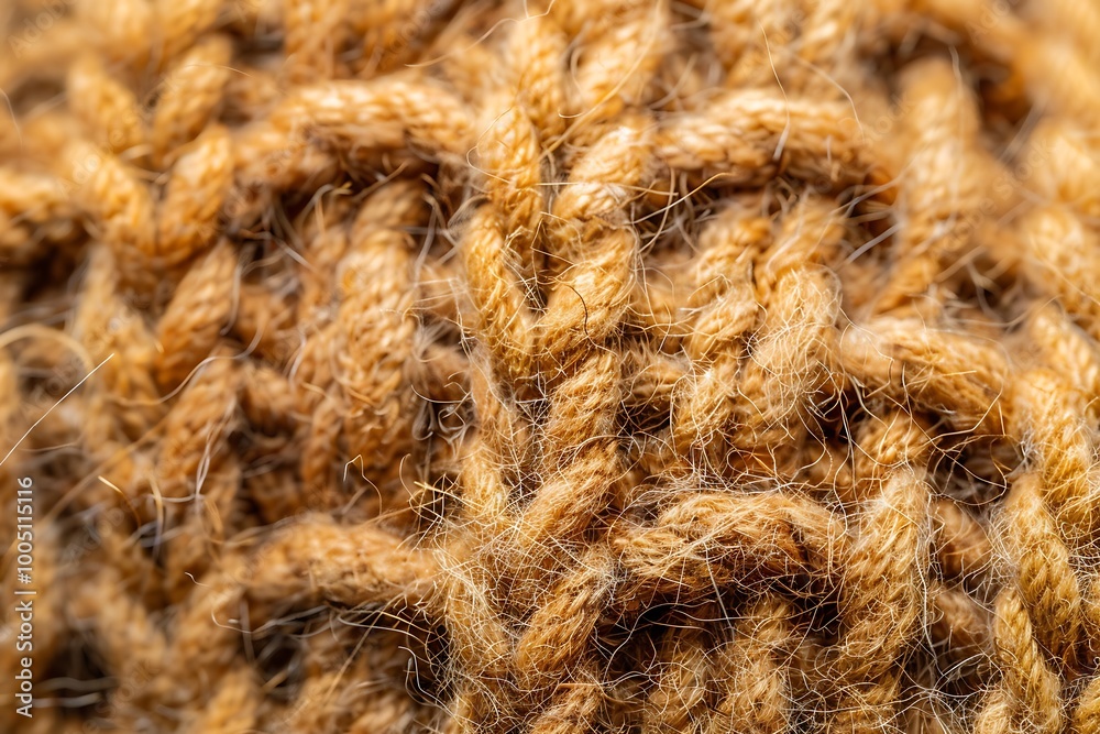 Fototapeta premium Knitted wool texture close-up.