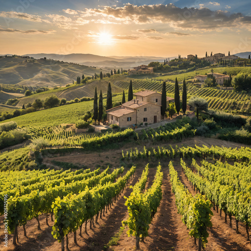 Italian Vineyard