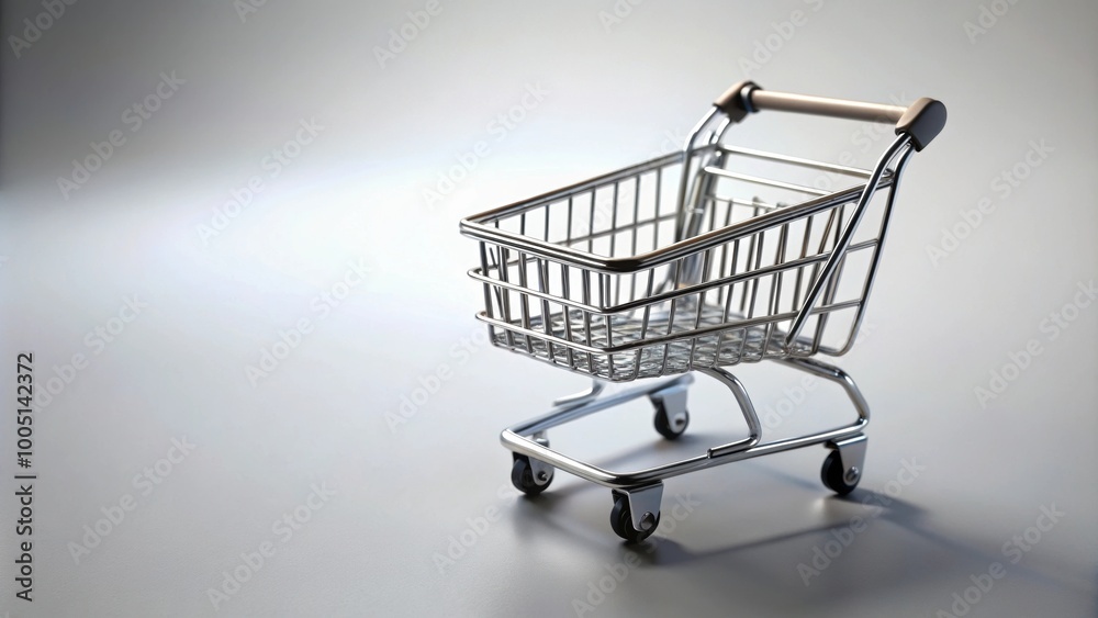Tiny shopping cart on isolated background, element for graphic design resource , shopping cart, small Tiny shopping cart on isolated background, element for graphic design resource , shopping cart, small