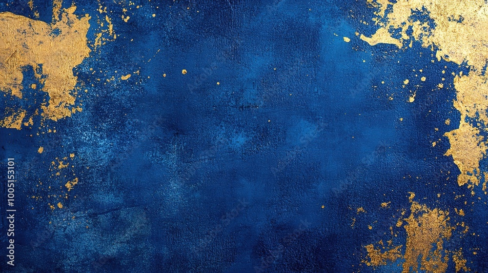 Elegant Blue and Gold Abstract Background Texture Elegant Blue and Gold Abstract Background Texture