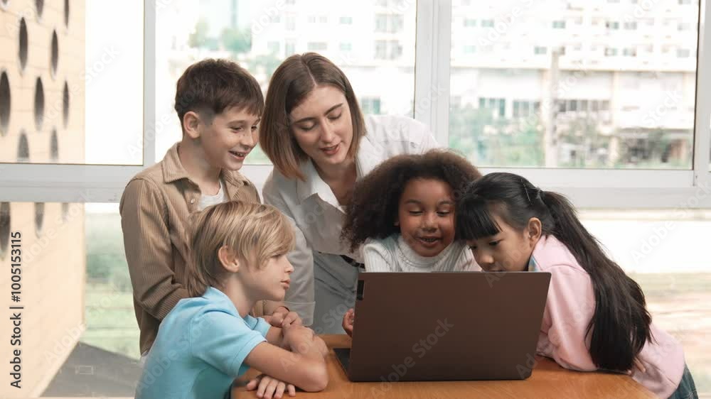 Cute african girl programing system while surround with caucasian teacher and diverse friend. Professional instructor explain and teaching coding engineering prompt while student listening. Erudition. Cute african girl programing system while surround with caucasian teacher and diverse friend. Professional instructor explain and teaching coding engineering prompt while student listening. Erudition.