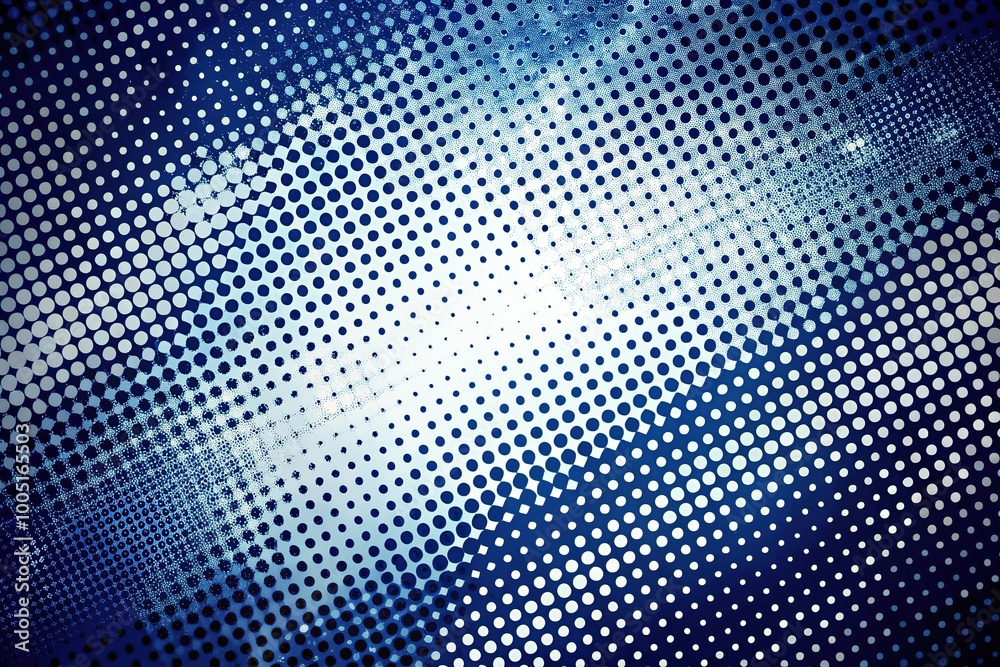 A captivating dots halftone pattern featuring a striking white and dark blue gradient, enhanced with grunge textures and expressive brush stroke elements for visual depth. A captivating dots halftone pattern featuring a striking white and dark blue gradient, enhanced with grunge textures and expressive brush stroke elements for visual depth.