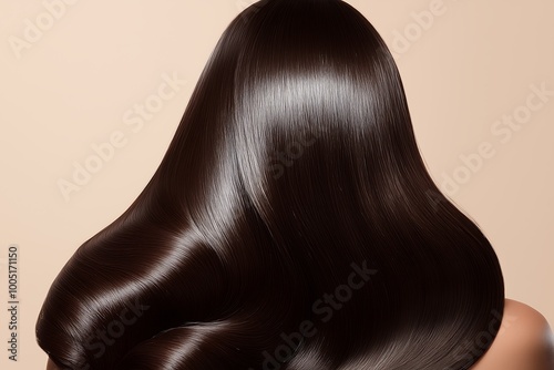Wallpaper Mural Glossy Straight Hair with Soft Shine Torontodigital.ca