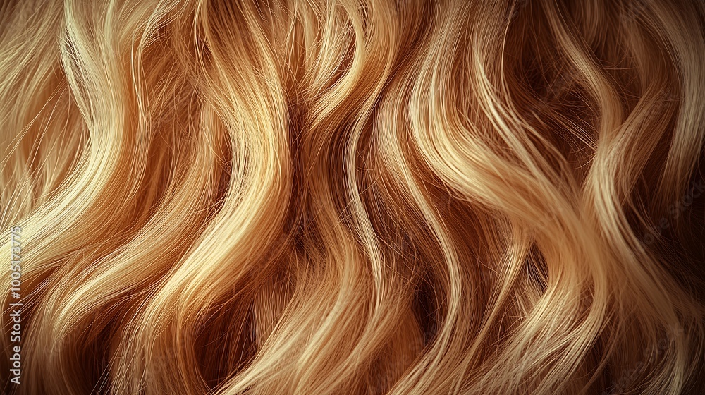 Soft Waves in Blonde Hair Texture Soft Waves in Blonde Hair Texture