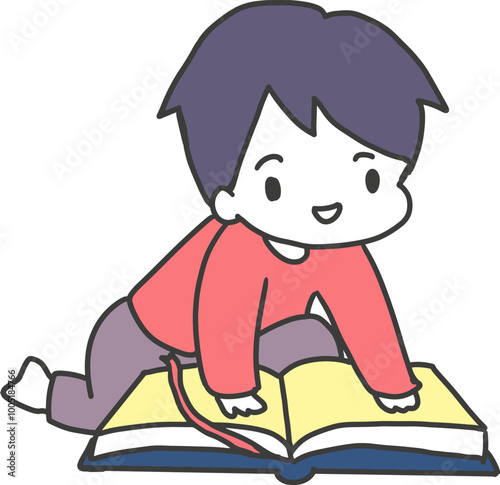 Religious Reading Spiritual Bible Study Vector Art. Ideal for use in religious materials, educational resources, and projects that celebrate the importance of the Bible in daily life