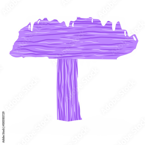 Purple Winter Decoration 