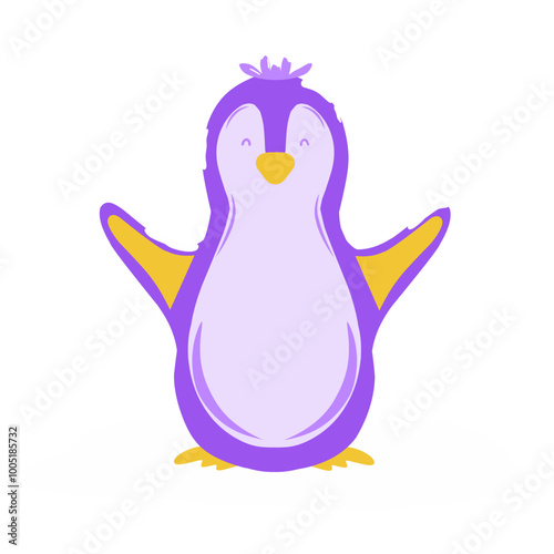 Purple Winter Decoration 