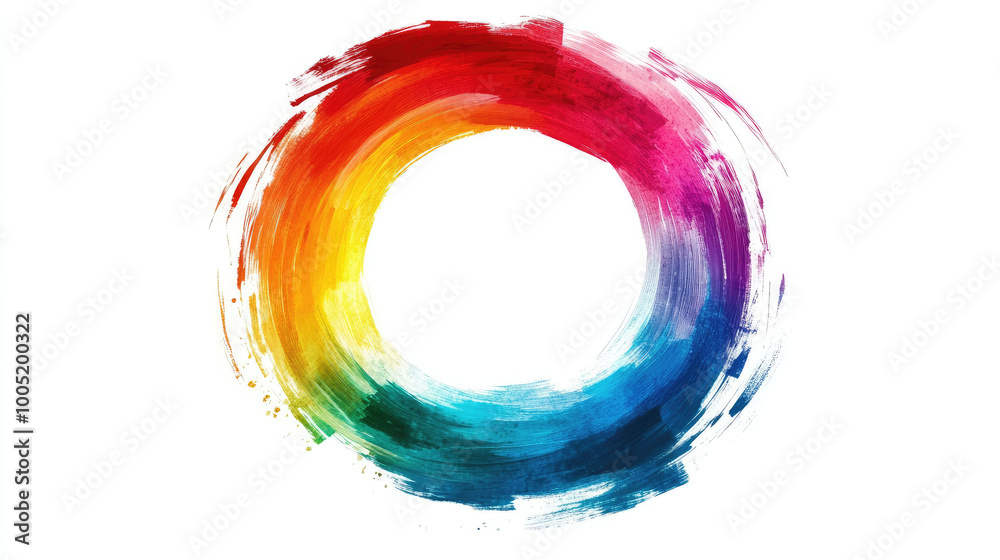 circle brush stroke on transparent background circle brush stroke on transparent background