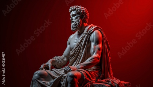 Wallpaper Mural Stoic Statue, Roman And Greek Stoics And Stoicism Motivational And Inspirational Quotes Torontodigital.ca