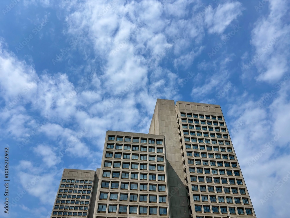 Just a building and the sky Just a building and the sky